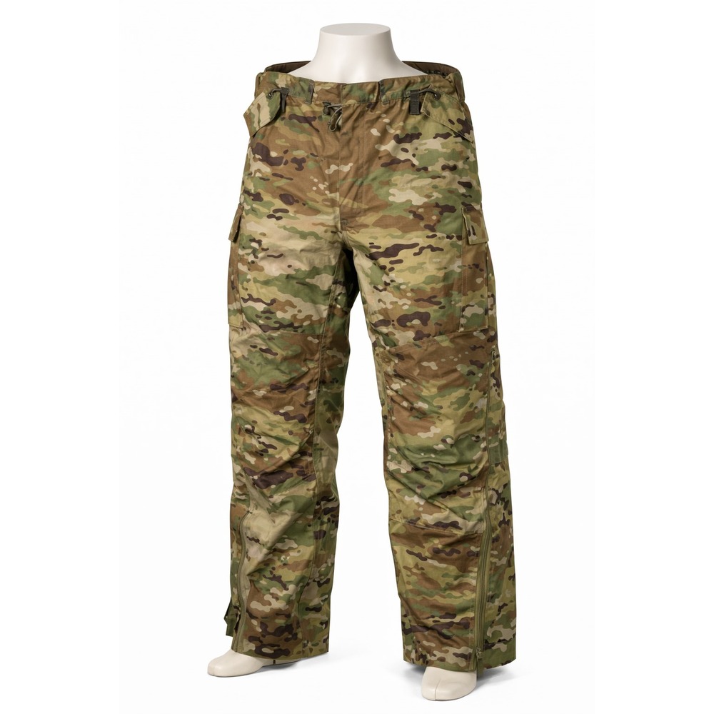 Multicam Waterproof Tactical Rain Pants LG/Reg Berry Compliant USA ECWCS Shell